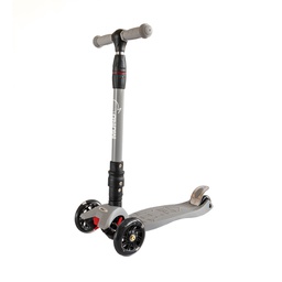 Patinete Luz Led Color Gris